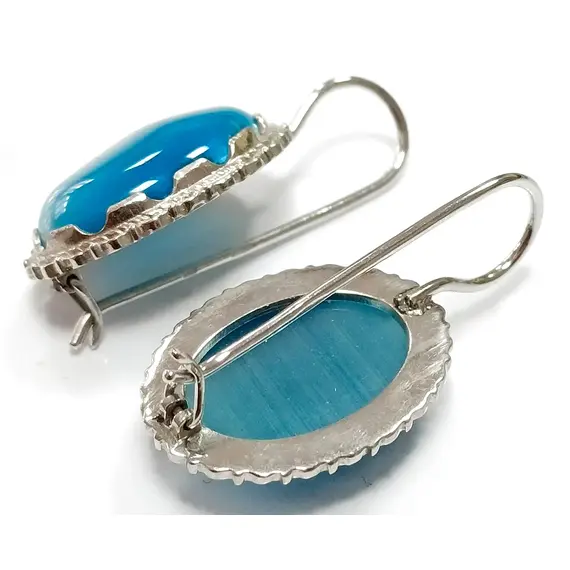Ювелирные серьги из серебра, изображение 3