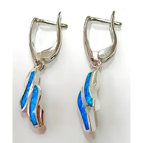 Ювелирные серьги из серебра 925 пробы, изображение 2