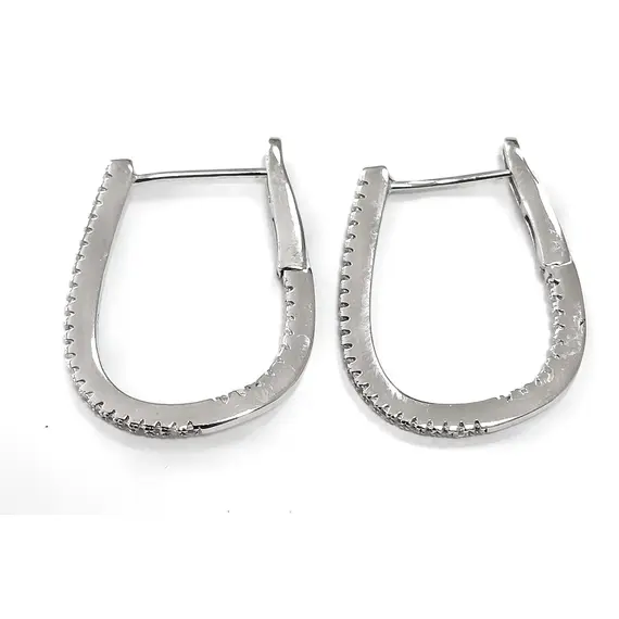 Ювелирные серьги из серебра, изображение 2