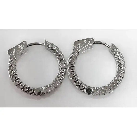 Ювелирные серьги из серебра, изображение 4