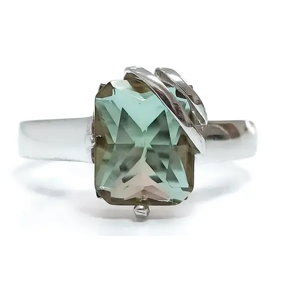 Ювелирное кольцо из серебра ,султанит, изображение 2