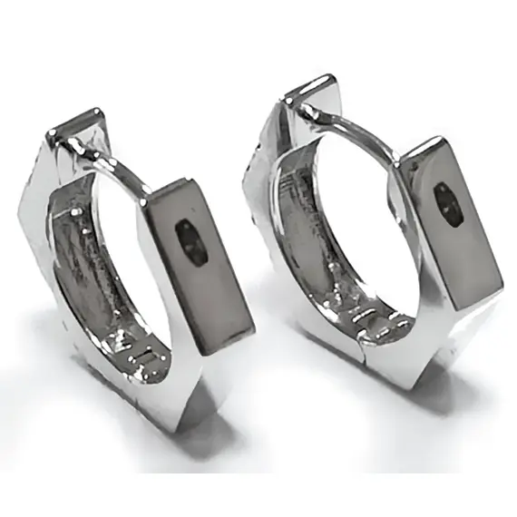 Ювелирные серьги из серебра, изображение 3