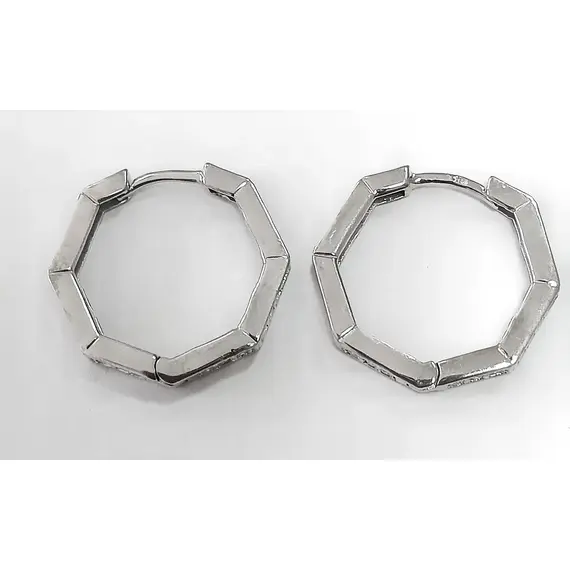 Ювелирные серьги из серебра, изображение 3