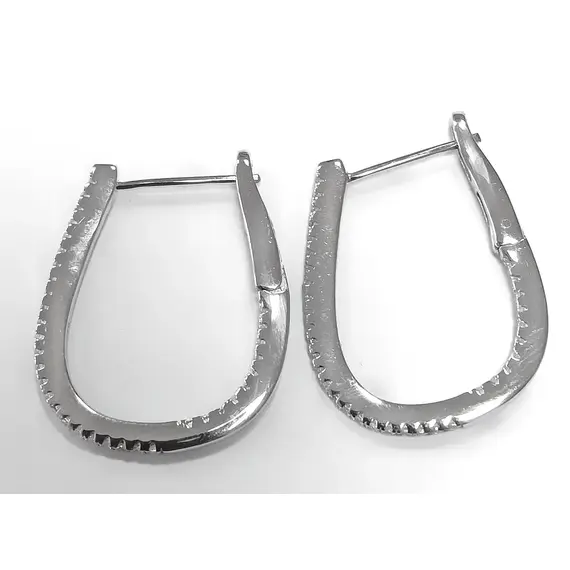 Ювелирные серьги из серебра 925 пробы, изображение 2