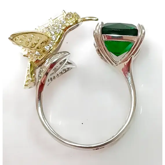 Ювелирное кольцо из серебра 925 пробы, изображение 3