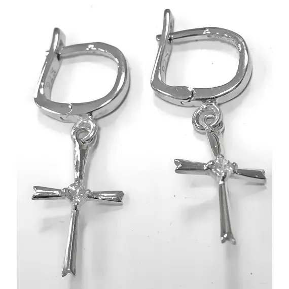 Серьги ювелирные из серебра 925 пробы, изображение 2