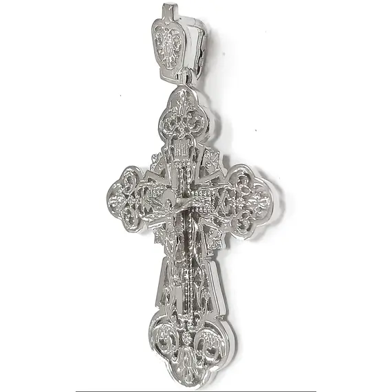 Ювелирный крест из серебра, изображение 2