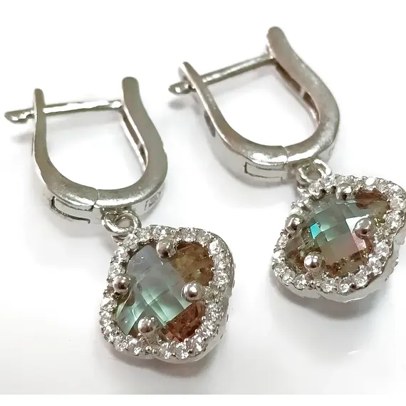 Ювелирные серьги из серебра 925 пробы, изображение 3