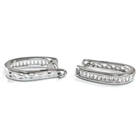Ювелирные серьги из серебра, изображение 3