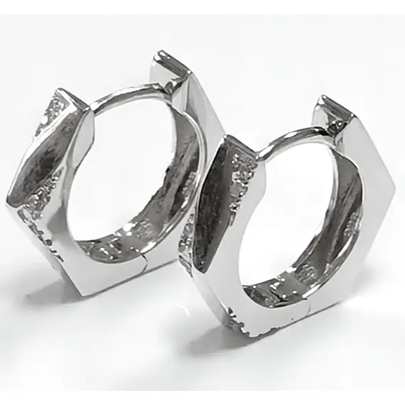 Ювелирные серьги из серебра, изображение 2