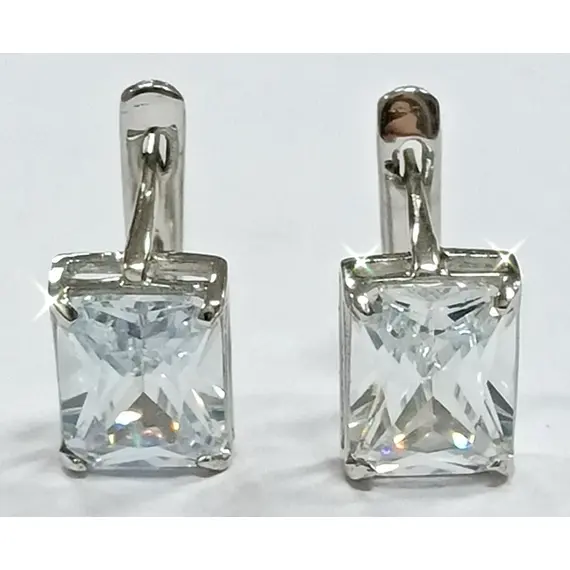 Серьги ювелирные из серебра 925 пробы