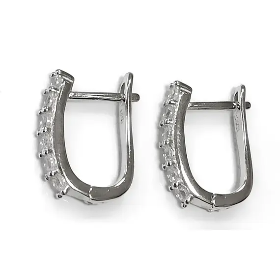 Ювелирные серьги из серебра, изображение 3