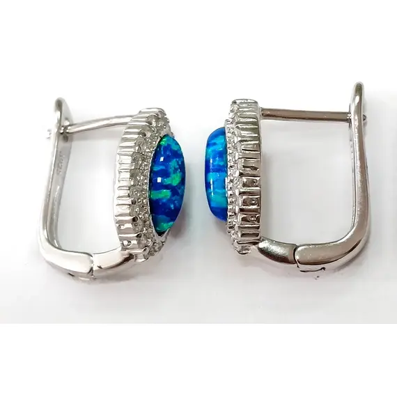 Серьги из серебра с опалом Эстерелла, изображение 2
