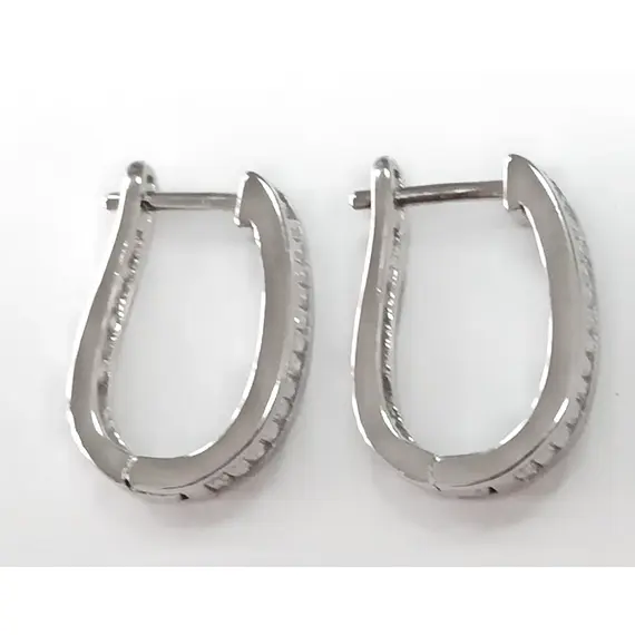 Ювелирные серьги из серебра, изображение 2