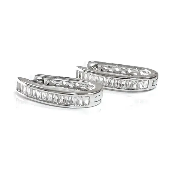Ювелирные серьги из серебра, изображение 4