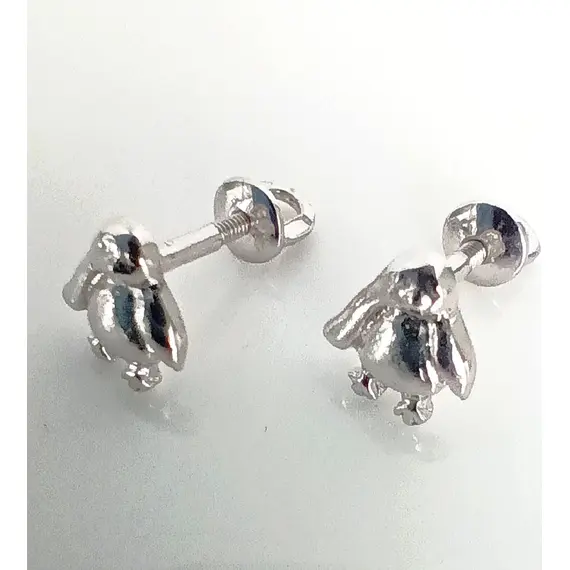 Серьги - пусеты Эстерелла, серебро, 925 проба, изображение 2