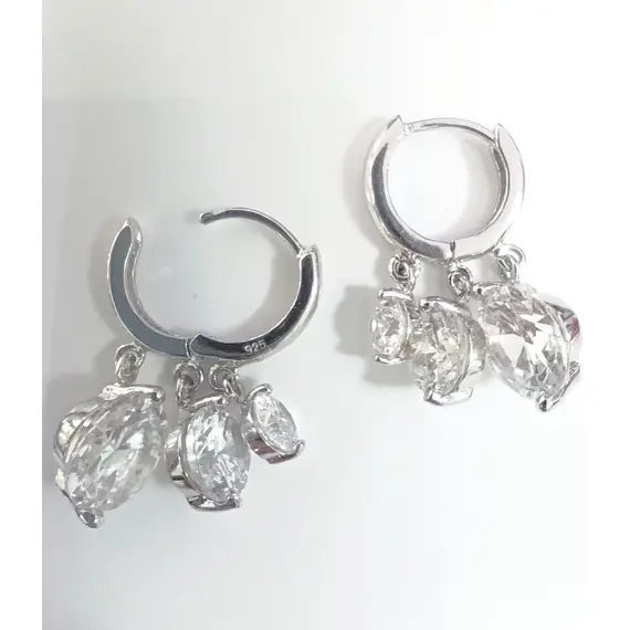 Серьги ювелирные Эстерелла, серебро 925 пробы, изображение 2