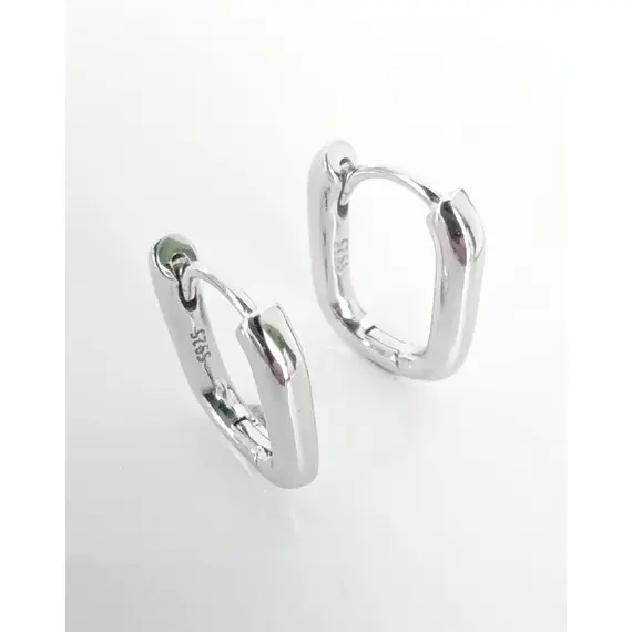 Серьги Эстерелла, серебро, 925 проба, родированные/Ф