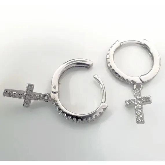 Серьги серебряные Эстерелла, 925 проба, изображение 4