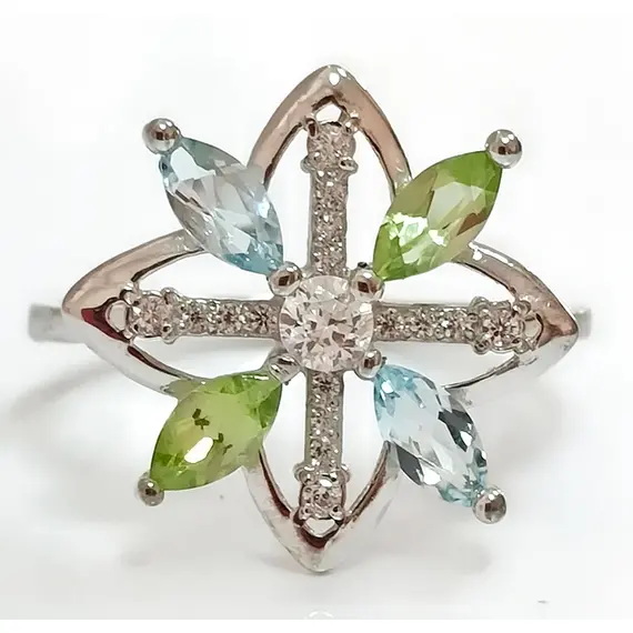 Ювелирное кольцо из серебра, изображение 2