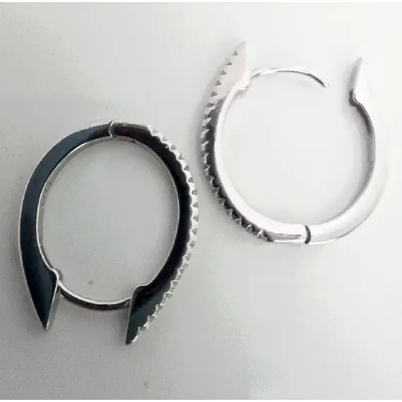 Серьги серебряные Эстерелла, 925 проба, с фианитами, изображение 5