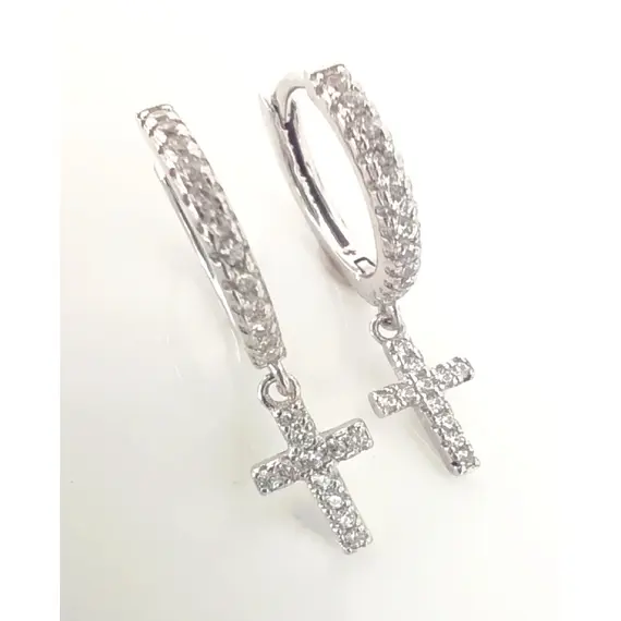 Серьги серебряные Эстерелла, 925 проба, изображение 3