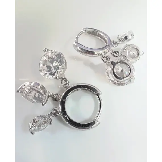 Серьги ювелирные Эстерелла, серебро 925 пробы, изображение 3