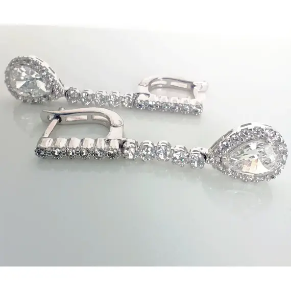 Серьги ювелирные Эстерелла, серебро 925 пробы, изображение 3
