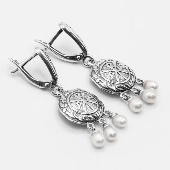 Серьги женские "Хризма", изображение 6