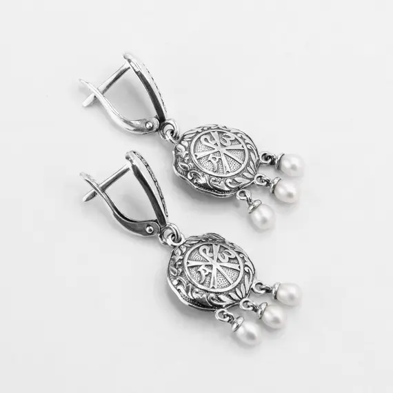 Серьги женские "Хризма", изображение 8