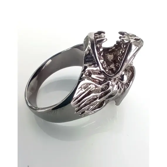 Кольцо Эстерелла, чернёное серебро, 925 проба/Ф, изображение 5