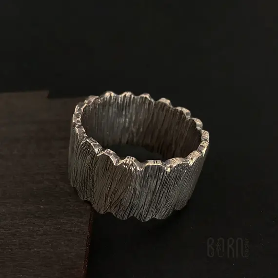 Серебряное кольцо "Дерево", изображение 3
