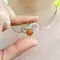 Подвеска Сердце с сердоликом. Серебро 925, изображение 6