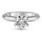 Кольцо с выращенным бриллиантом 0.817 ct, изображение 2