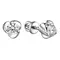 Серьги с выращенными бриллиантами 0,677 ct