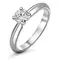 Кольцо с выращенным бриллиантом 0.459 ct