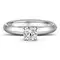 Кольцо с выращенным бриллиантом 0.459 ct, изображение 3