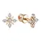 Серьги с выращенными бриллиантами 0,289 ct
