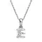 Подвеска-Буква Е из в. бриллианта 0.970 ct