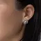 Серьги с выращенными бриллиантами 0,954 ct, изображение 3