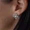 Серьги с выращенными бриллиантами 0,954 ct, изображение 4