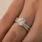 Кольцо с выращенными бриллиантами 1,260 ct, изображение 6