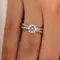 Кольцо с выращенными бриллиантами 1,260 ct, изображение 7