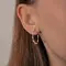 Серьги с выращенными бриллиантами 0,294 ct, изображение 3
