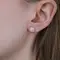 Серьги с выращенными бриллиантами 0.840 ct, изображение 2