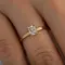 Кольцо с выращенным бриллиантом 0.510 ct, изображение 5