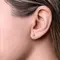 Серьги-пусеты с выращенными бриллиантами 0,505 ct, изображение 2
