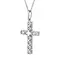 Крест с выращенными бриллиантами 0.655 ct, изображение 2