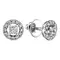 Серьги с выращенными бриллиантами 0.601 ct