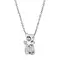 Колье "Кот" с выращенными бриллиантами 0.670 ct, изображение 2